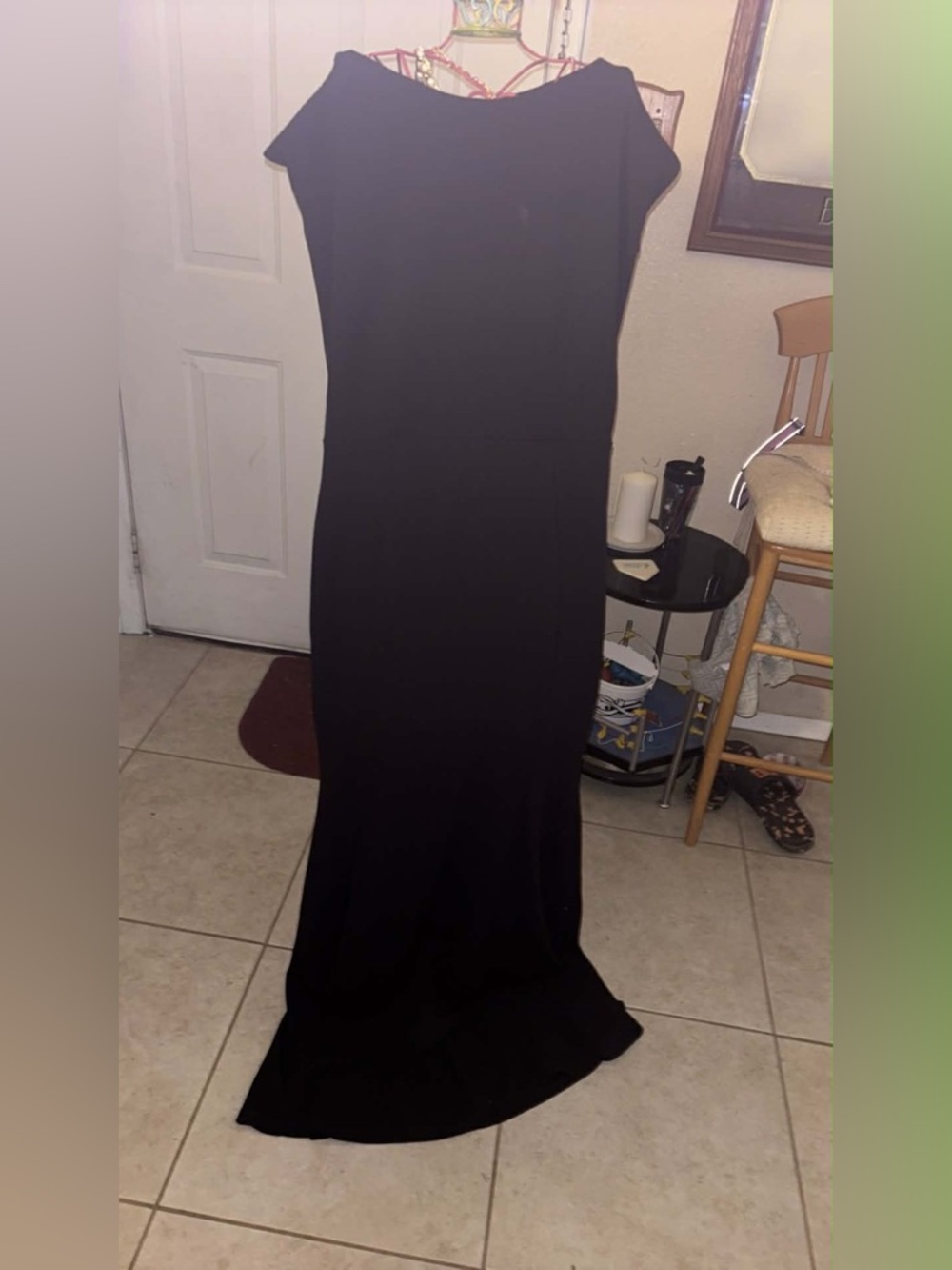 Classic Black Maxi Dress